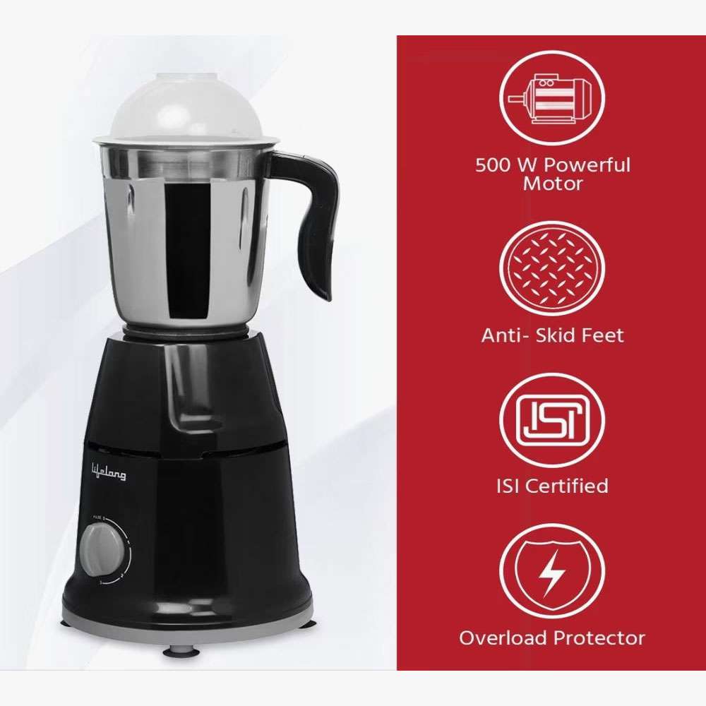 Lifelong 500W Mixer Grinder
